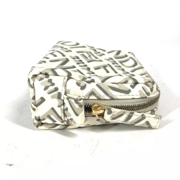 FENDI 8N0179 SKIMS collaboration Skims logo Makeup pouch Cosmetics Pouch - Picture 10 of 12